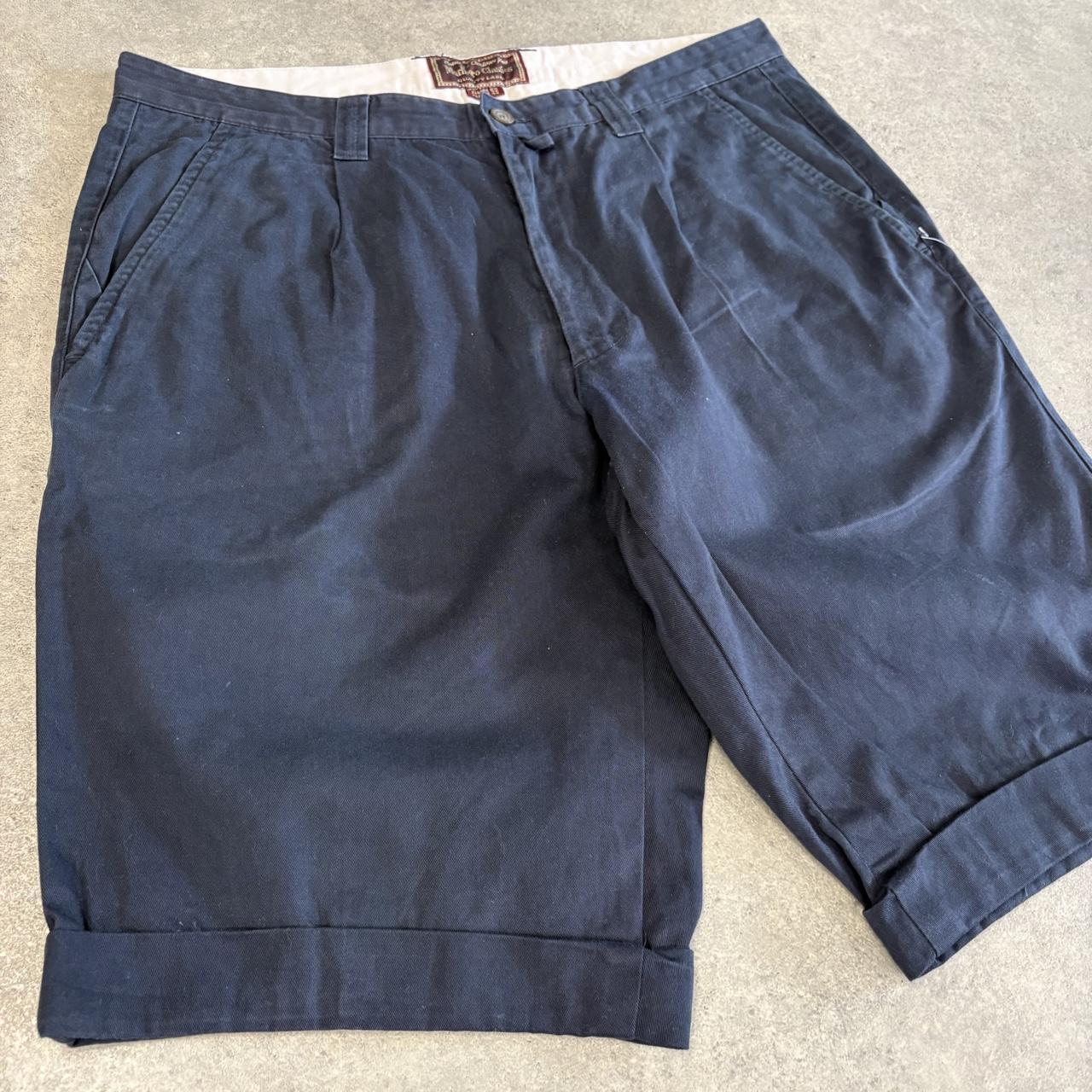 Vintage Marlboro Classics Shorts Mens Pleated Shorts Leg Preppy Old Money Smart Casual 90s 00s Y2K