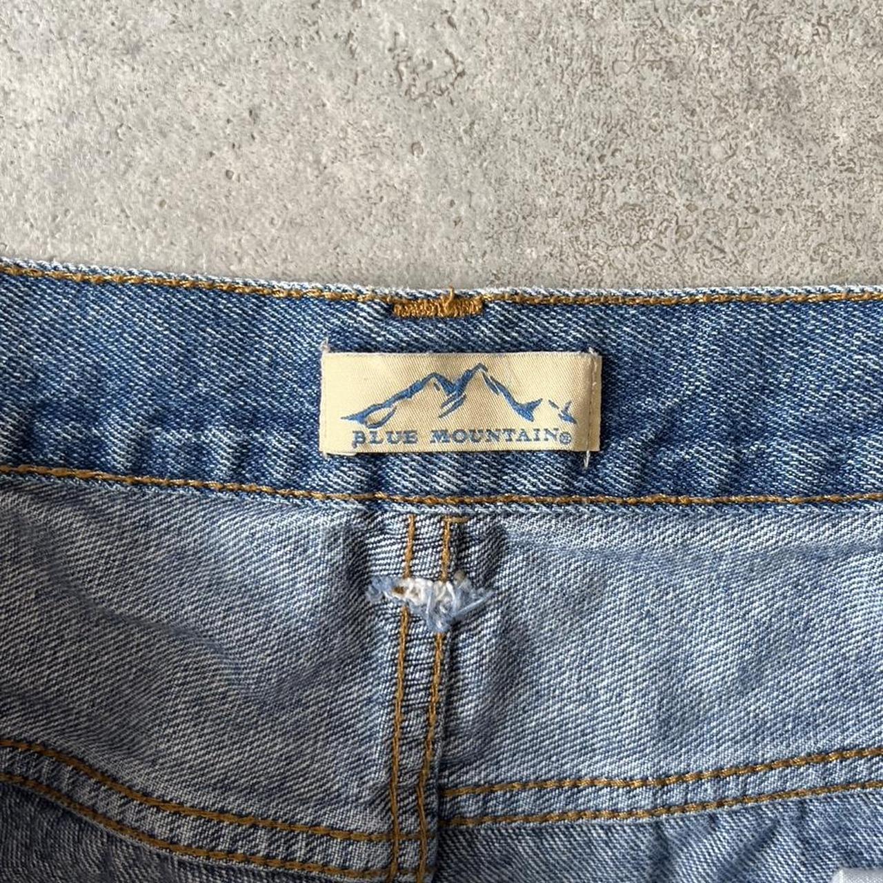 Blue Mountain Dark Wash Denim Carpenter jeans