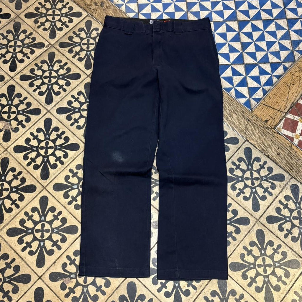BR2306JH-F - Vintage retro essential Navy Dickies Trousers pants casual workwear #skater #utility #workwear #carpenter #dickies