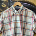 Checkered Short Sleeve Button Up Shirt