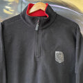 90s Ralph Lauren Crest Logo Quarter Zip Fleece Sweatshirt