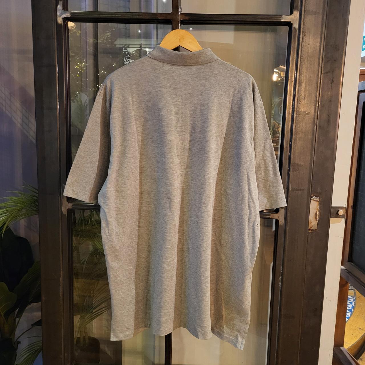 POL071 - Vintage Ralph Lauren Grey Polo Shirt Short Sleeve collared button up top #Y2K #preppy #chiefkeef #golf #oldmoney