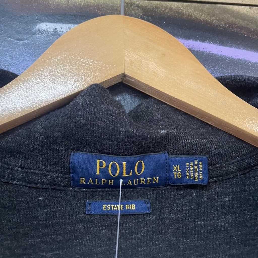 Ralph Lauren 1/4 Quarter Zip Sweatshirt Vintage Retro Preppy
