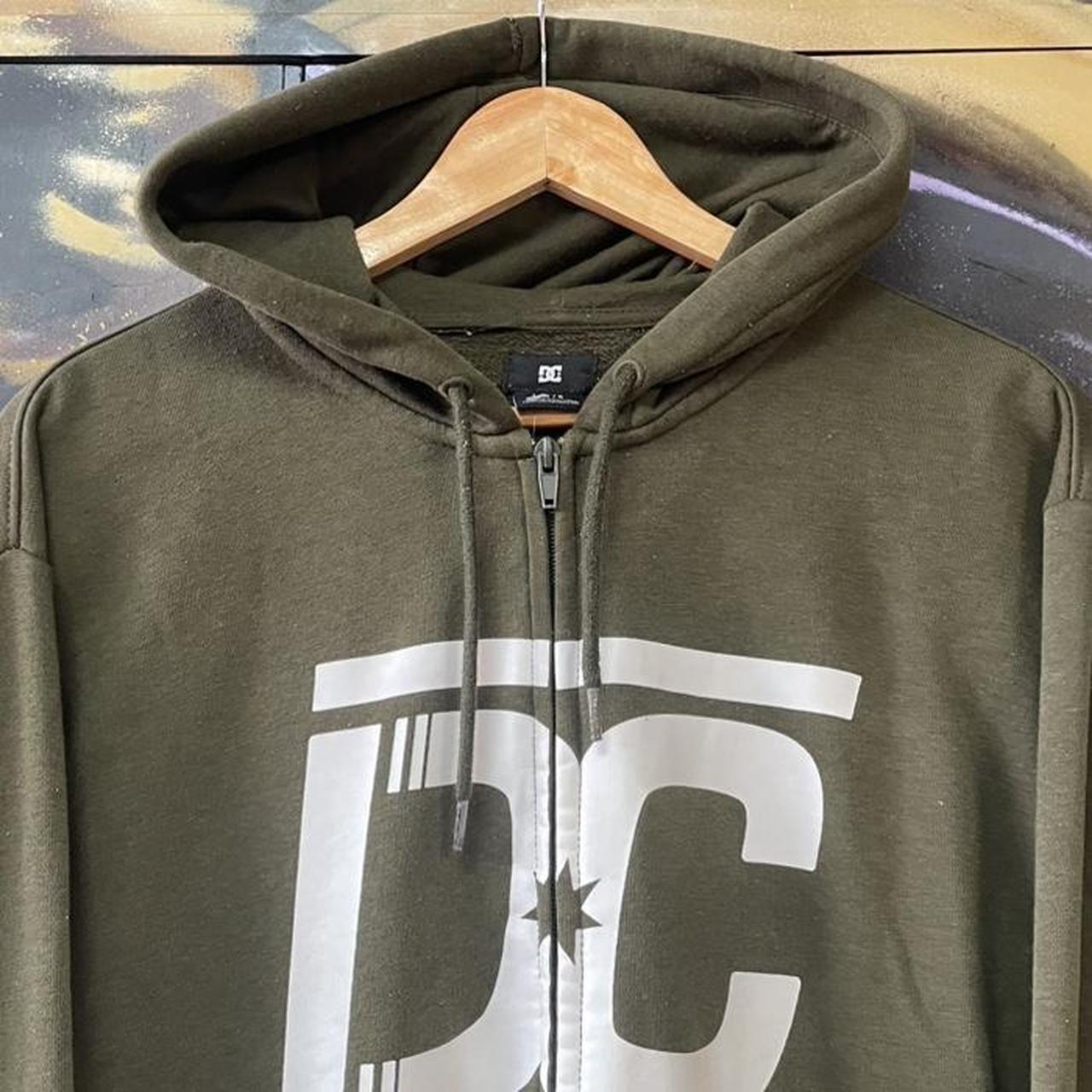 Y2K DC Shoes Big Logo Full Zip Hoodie