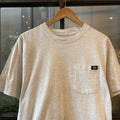 Vintage Dickies T Shirt Mens M Black Pocket Logo Essential Streetwear Skate Tee Top 90s Y2K 2000s