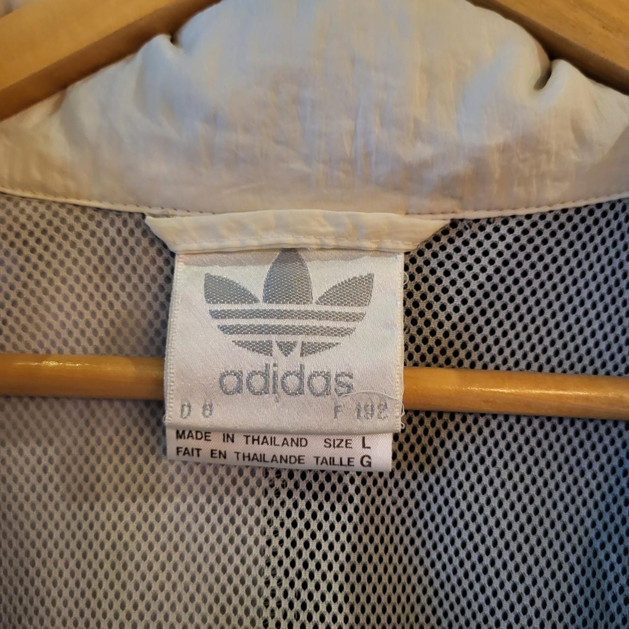 WDB3002 - Vintage Retro Essential Adidas Lightweight quarter 1/4 zip windbreaker Jacket #90s #adidas #windbreaker #oversized