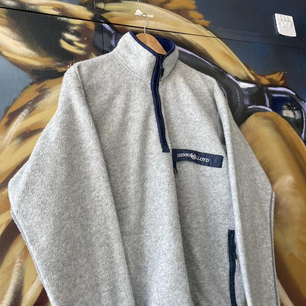 Henri Lloyd Quarter Zip Fleece Sweatshirt
