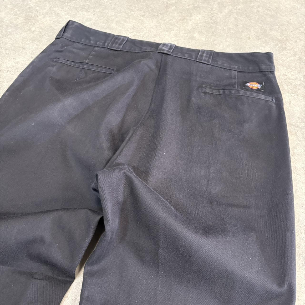 BR1011AO-U - Vintage retro essential  Black Dickies Straight Leg Trousers pants casual workwear #skater #utility #workwear #straightleg #dickies
