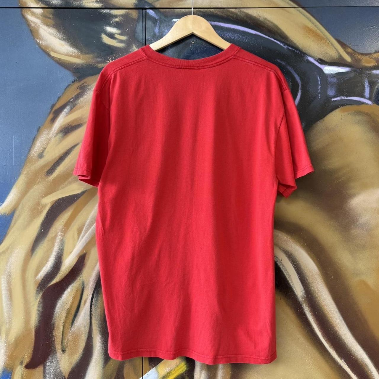 Vintage 2006 SpongeBob SquarePants T Shirt Tee Mens Large Red Graphic Print Cartoon Nickelodeon Y2K