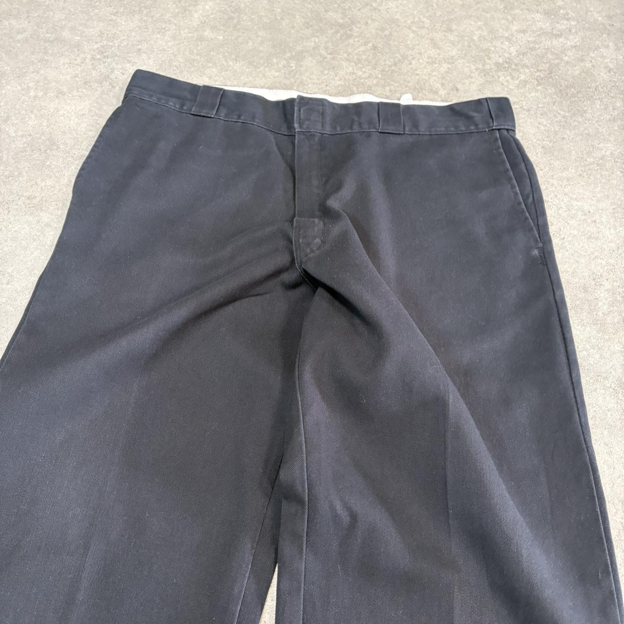 BR1912ZO-U - Vintage retro essential Black Dickies 874 Straight Leg Trousers pants casual workwear #skater #utility #workwear #straightleg #dickies