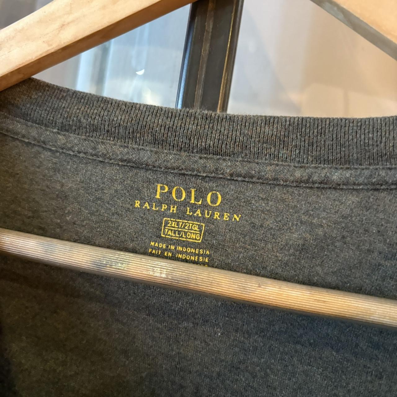 TEE507F - Vintage Retro Essential Khaki Polo Ralph Lauren Plain Basic Top Tee T-shirt #poloralphlauren #oldnoney #preppy #essential #basic