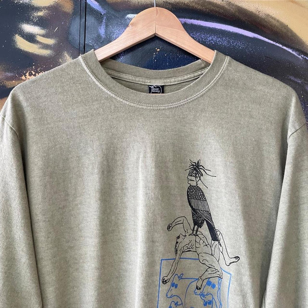 Brain Dead  Small Animals Graphic Long Sleeve Tee