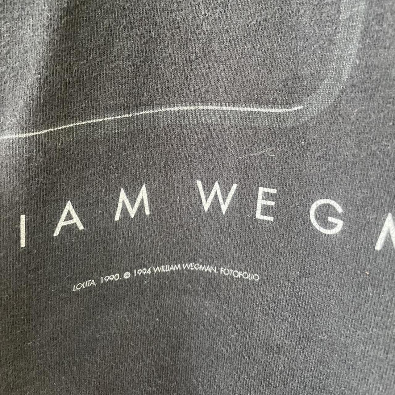 1990 William Wegman Weimaraner Dog GraphicTee