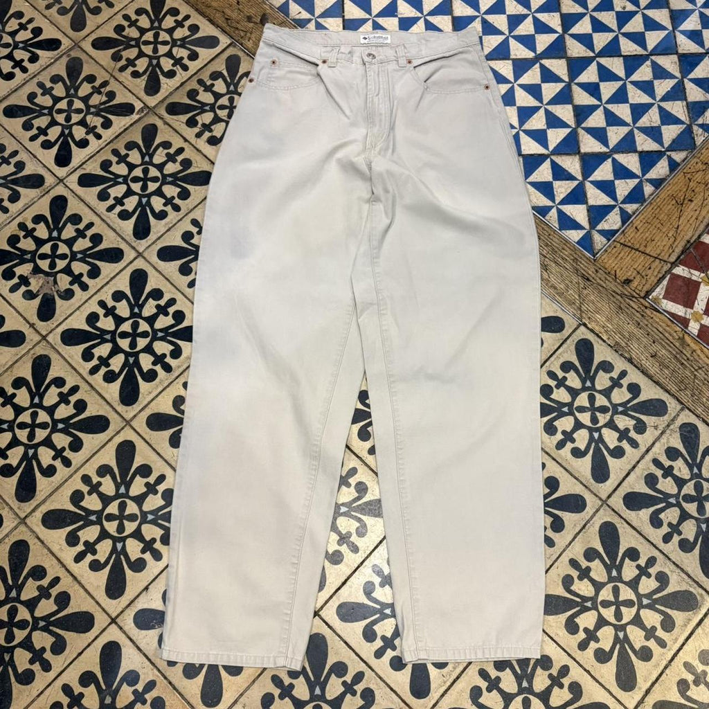 BR2401N-F - Vintage retro essential Grey Columbia Stone Expedition Hike OutdoorsTrousers pants #skater #utility #climbing #hiking #columbia