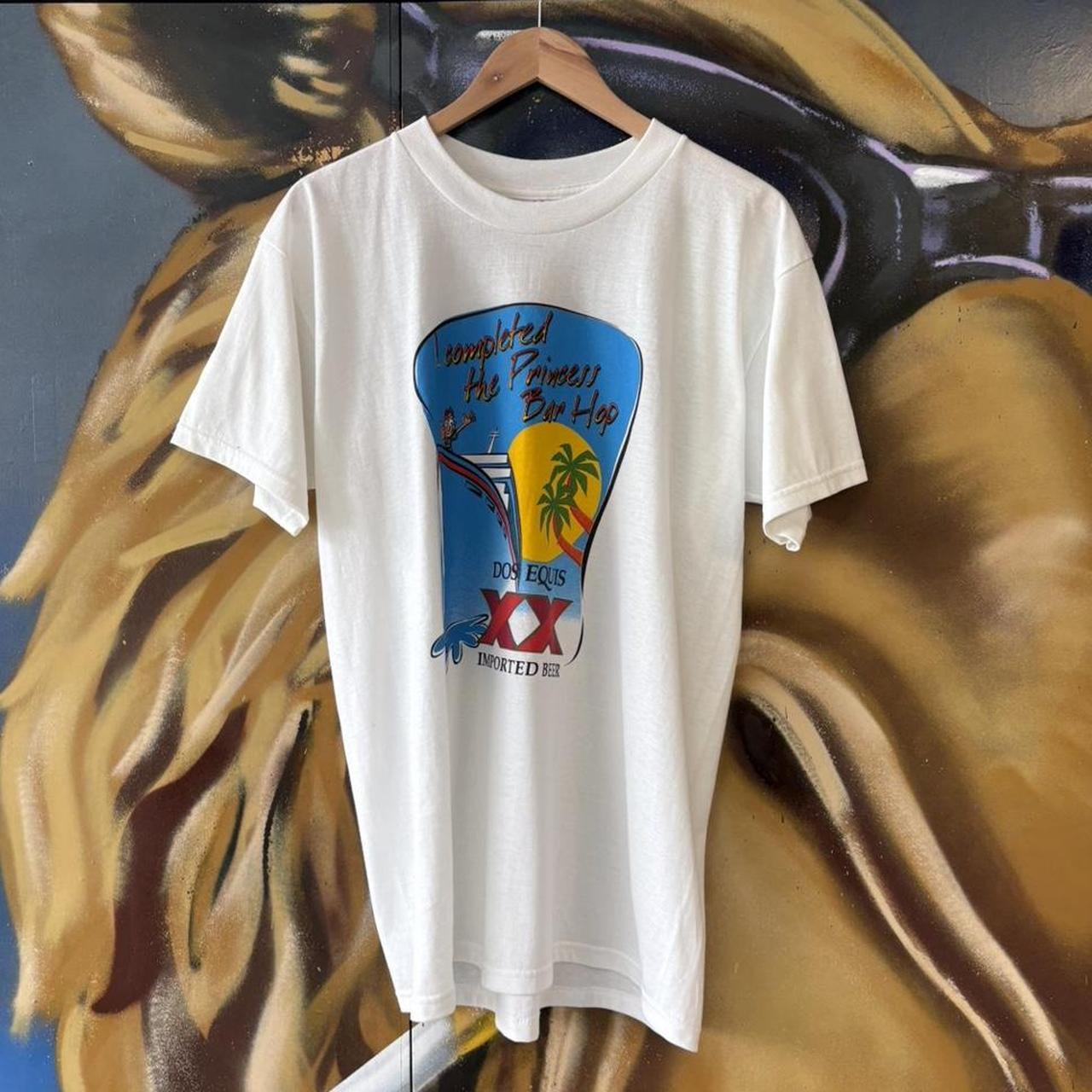 Dos Equis ‘XX’ Alcohol Beer Promo Souvenir Graphic Tee