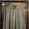 1224E27 - Vintage Ralph Lauren Green Checkered Button Up Shirt longsleeve collared top #Y2K #preppy #smartcasual #golf #oldmoney