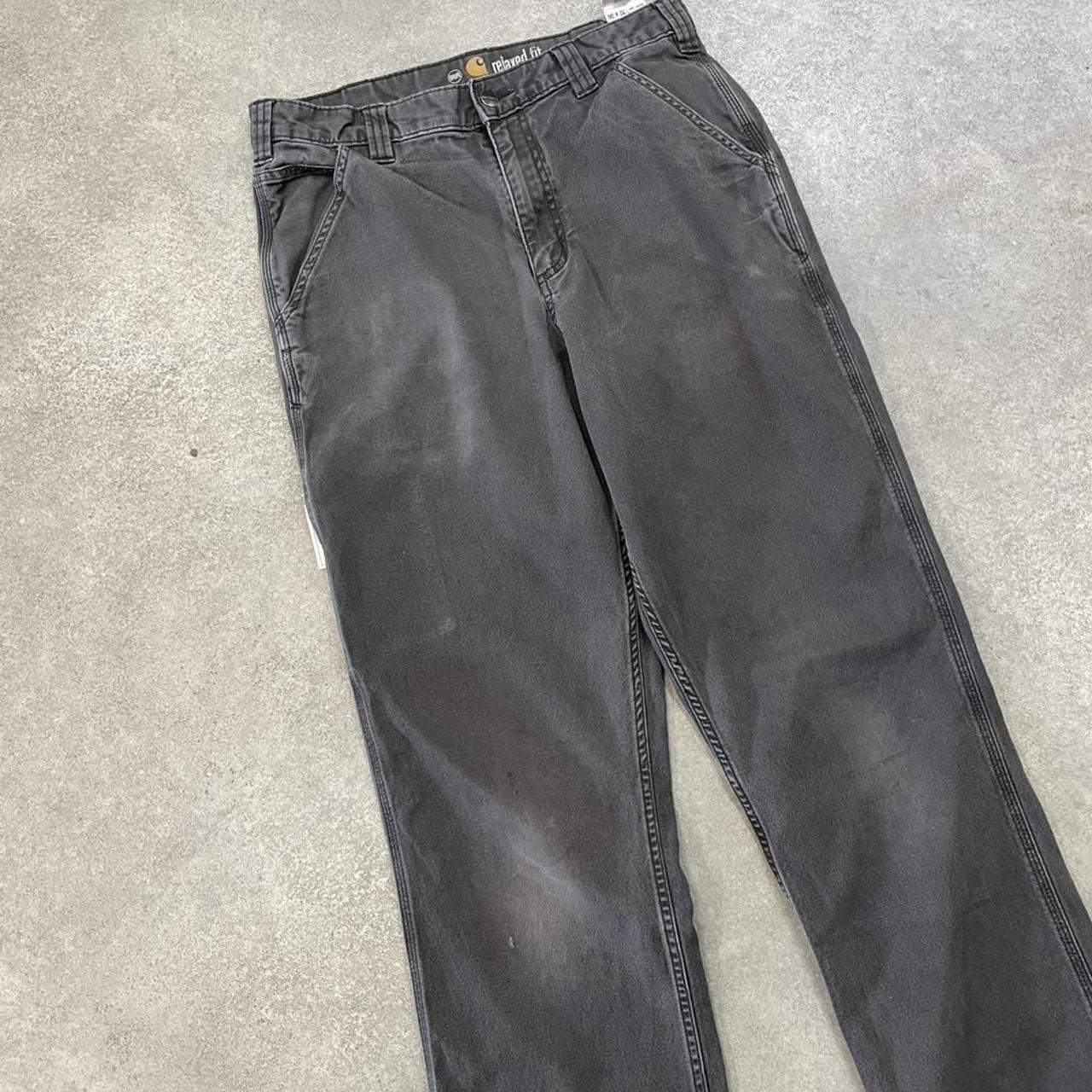 Carhartt Grey Carpenter Trousers