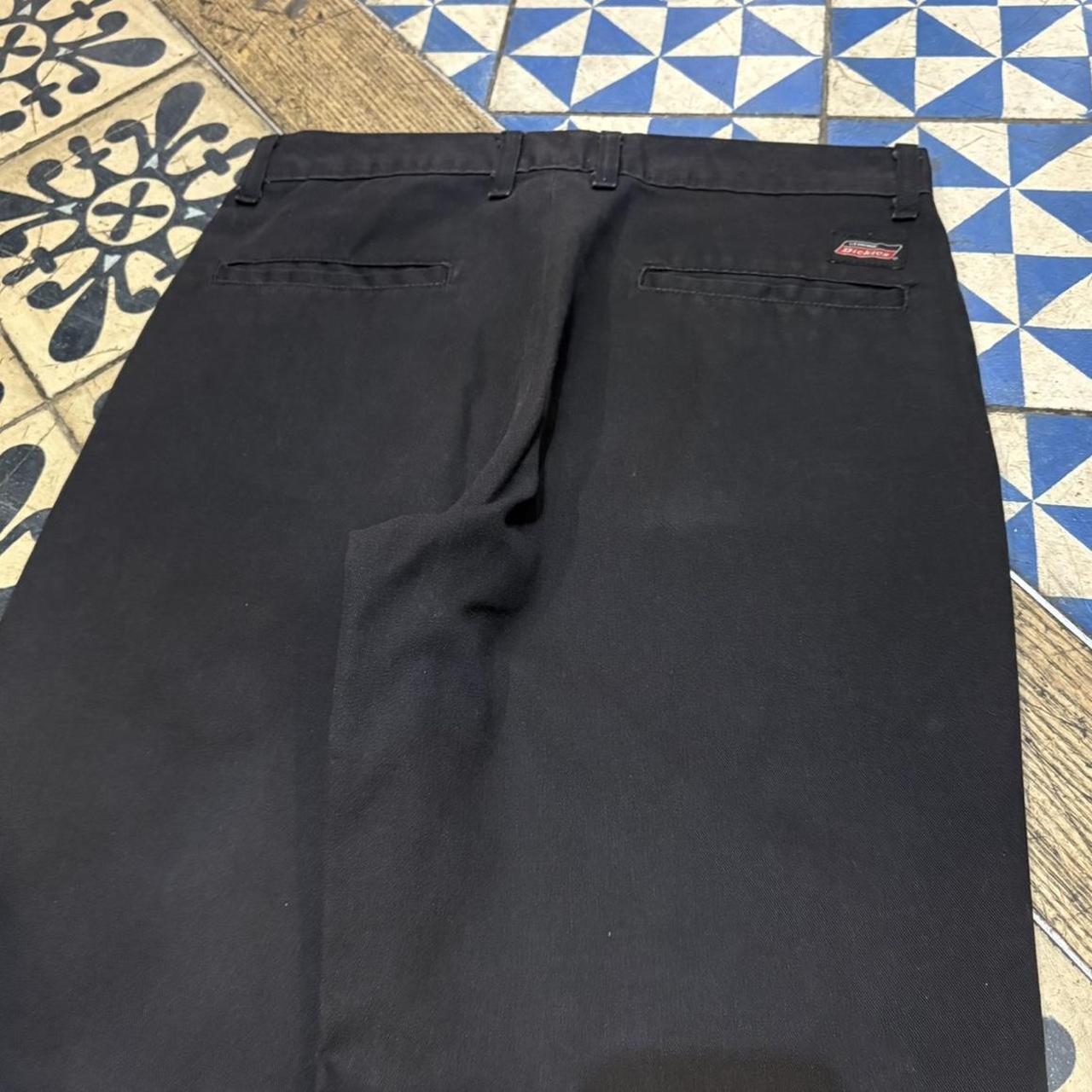 BR1011DO-F - Vintage retro essential Black Dickies Straight Leg Trousers pants casual workwear #skater #utility #workwear #straightleg #dickies