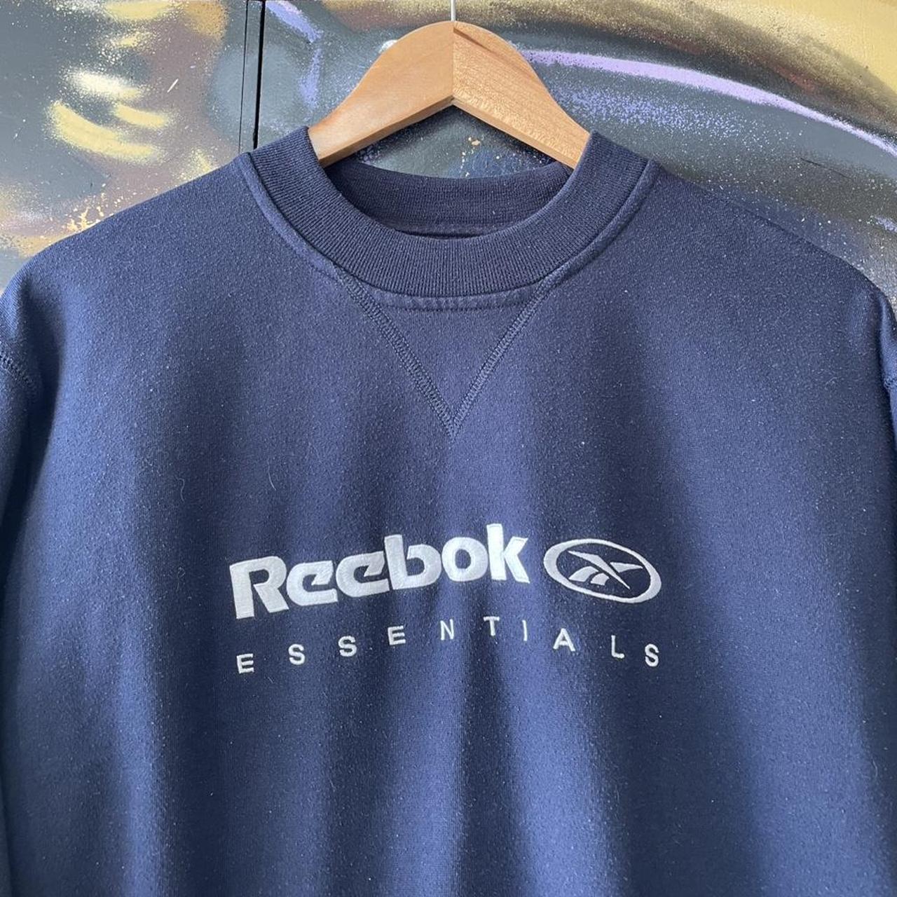 Reebok Essentials Embroidered Spellout Sweatshirt
