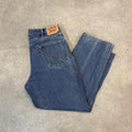 Vintage Blue Wash Levi’s 550 Jeans Mens 34” Relaxed Fit Denim Trousers Skate Western Vintage Y2K 90s