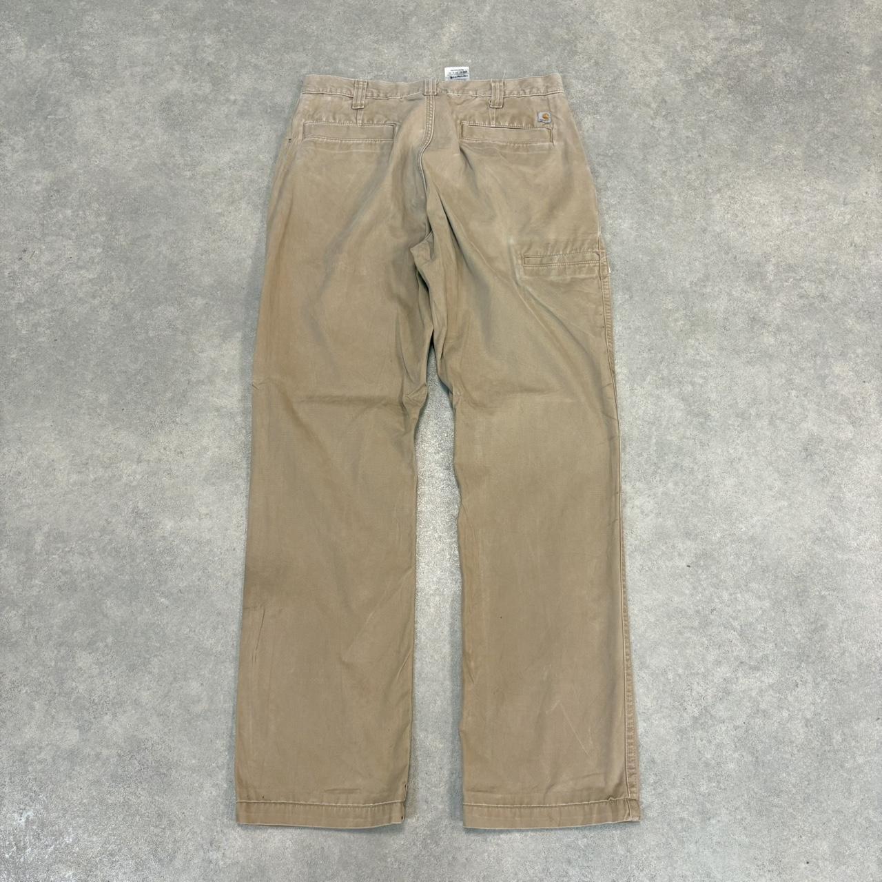 BR2701DL-U - Vintage retro essential Beige Carhartt carpenter Trousers pants casual workwear #skater #utility #workwear #carpenter #carhartt