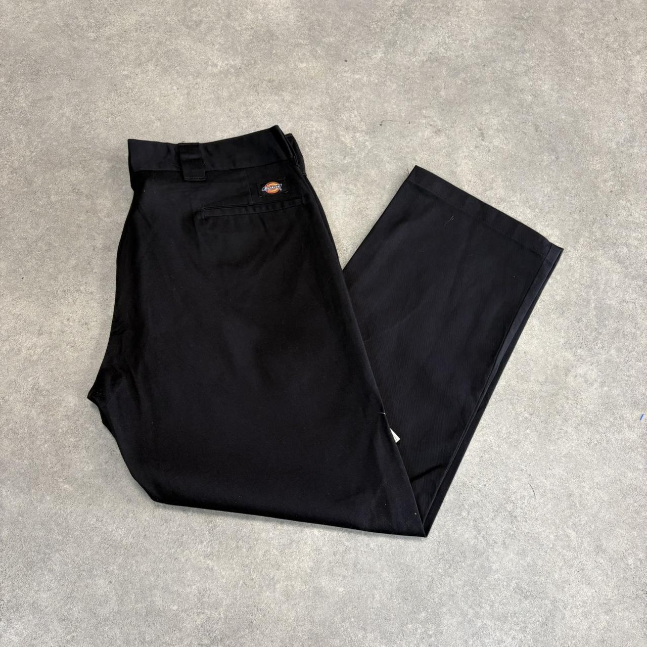 BR1011BG-U - Vintage retro Essential Black Dickies Trousers pants casual workwear #skater #utility #workwear #dickies #straightleg