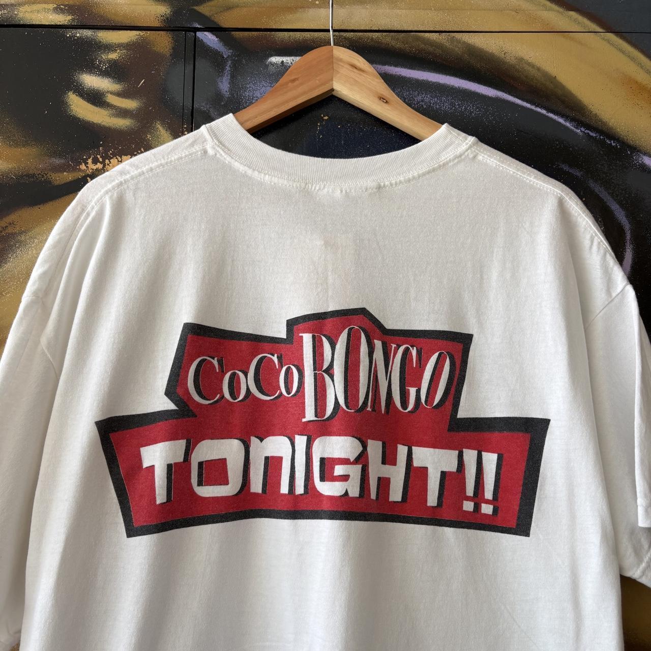 Vintage Coco Bongo T shirt Mens XL Disco Night Club Souvenir Graphic Print Cancun Tee Top 90s Y2K 00s