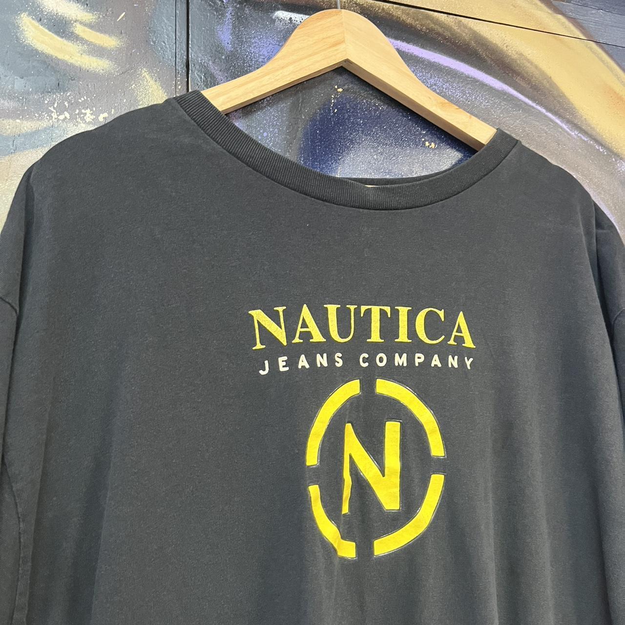 90s Nautica Spellout Graphic Tee