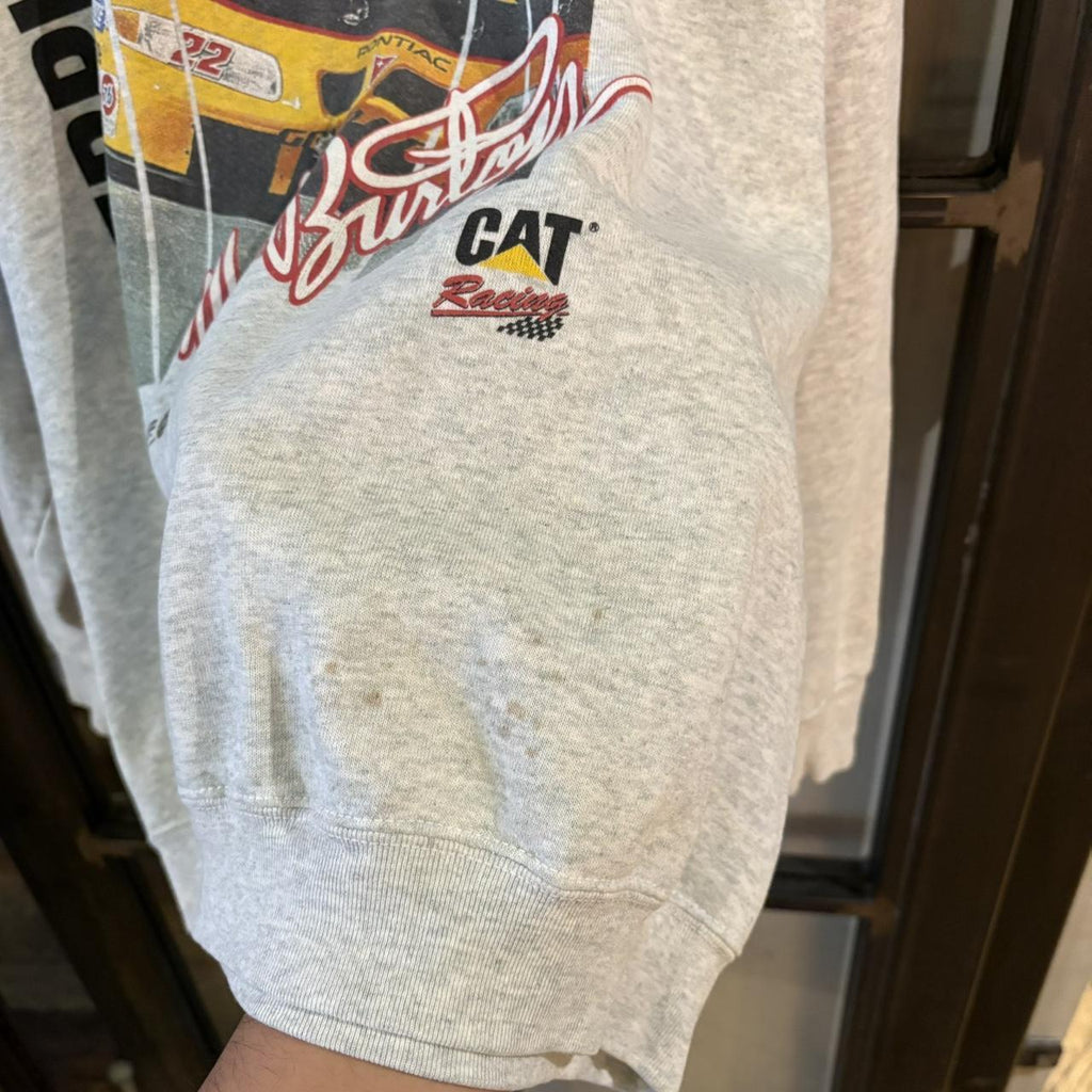SWT620BR - Vintage Retro Essential Nascar Caterpillar CAT Racing Ward Burton Pontiac Crewneck Jumper Sweatshirt with Graphic print logo #graphic #caterpillar #racing #y2k #nascar