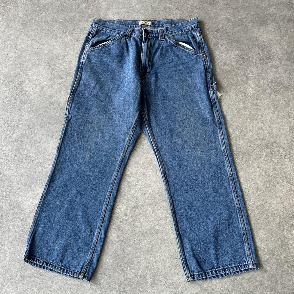 Blue Mountain Dark Wash Denim Carpenter jeans