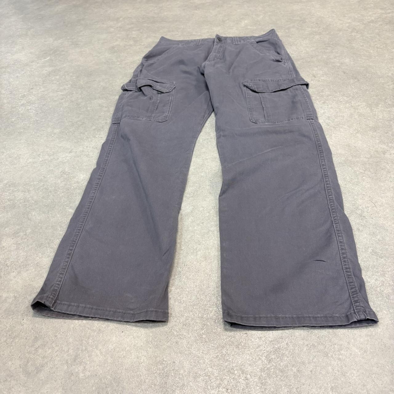 BR2701DW-U - Vintage retro essential  Grey Wrangler carpenter cargo Trousers pants casual workwear #skater #utility #workwear #carpenter #wrangler