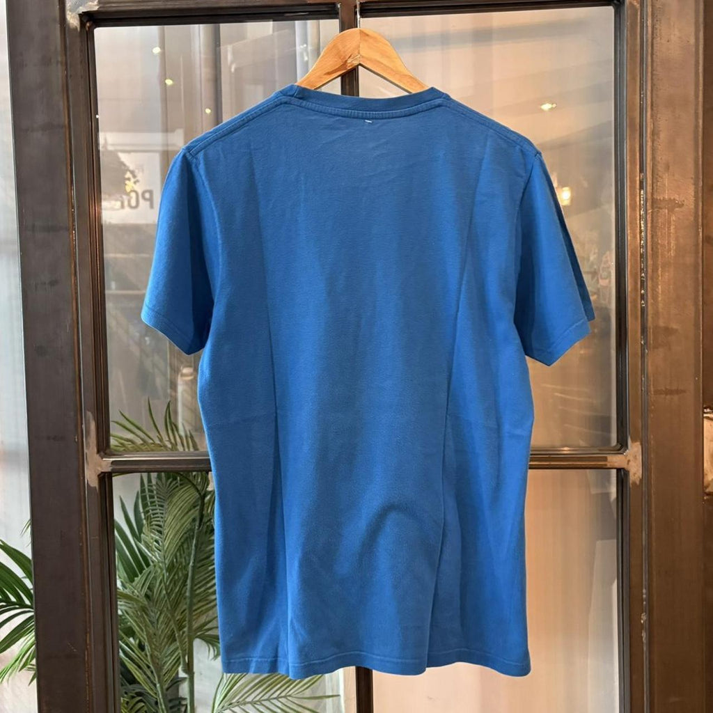 Vintage Billabong T Shirt Mens Medium Blue Tee Top Gradient Logo Graphic Surf Skate Streetwear Y2K