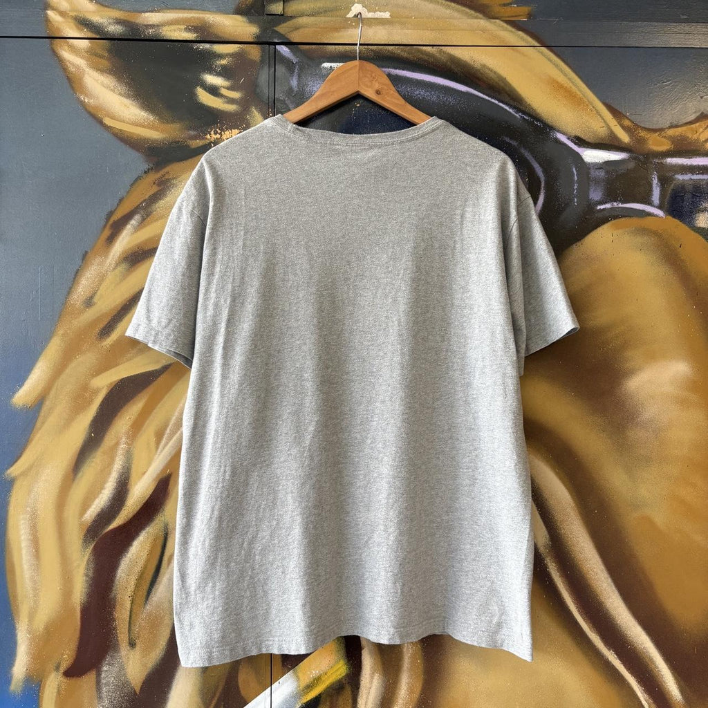 Vintage Ralph Lauren T shirt Mens Large Polo Bear Basketball Graphic Print Preppy Tee Top 90s Y2K 00s
