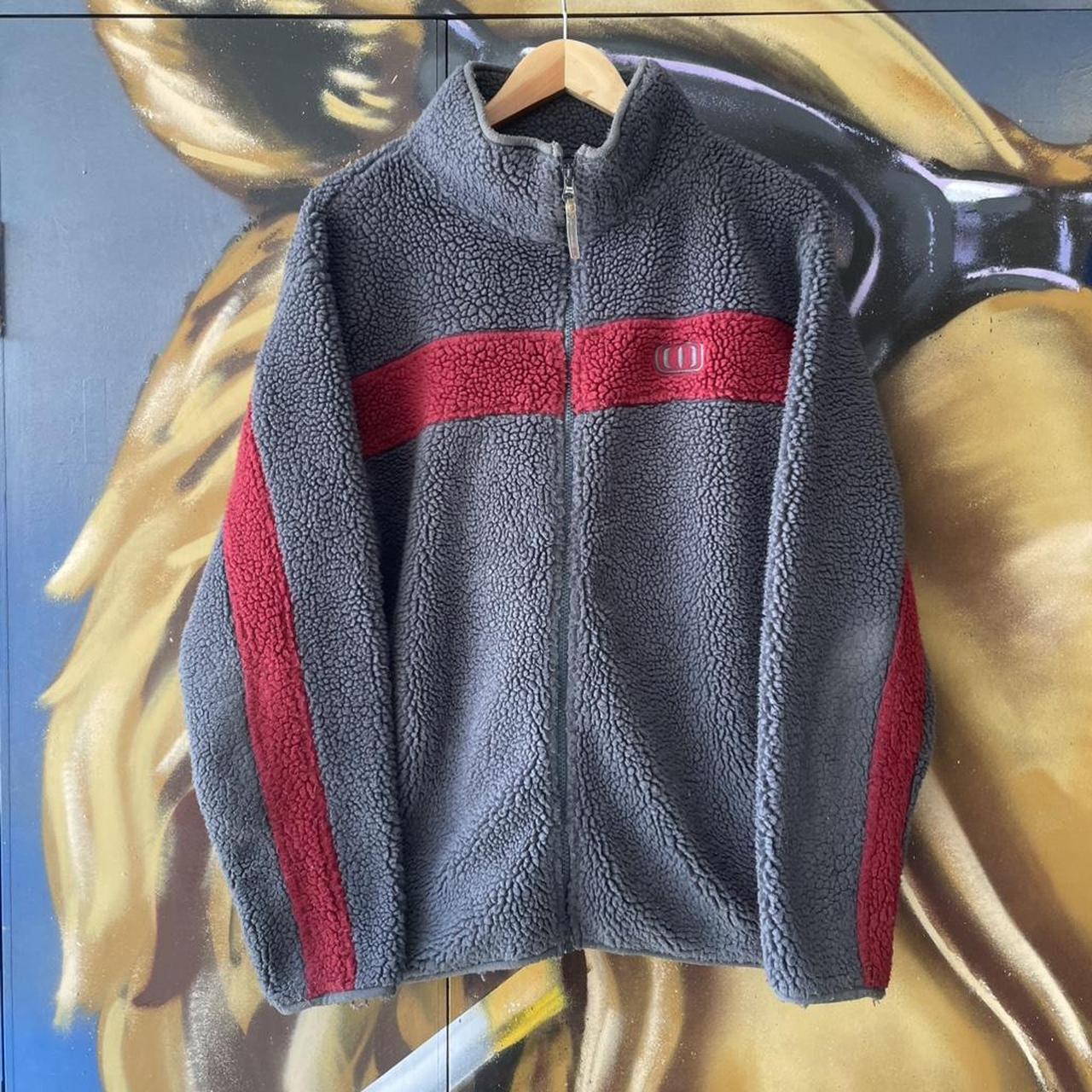 Y2K Animal Full Zip Sherpa Fleece Sweatshirt