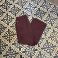 TRW498F-P - Vintage retro essential Maroon Dickies Surfer Parachute 3/4 Loose Lightweight Trousers pants casual workwear #skater #parachute #workwear #surfer #dickies