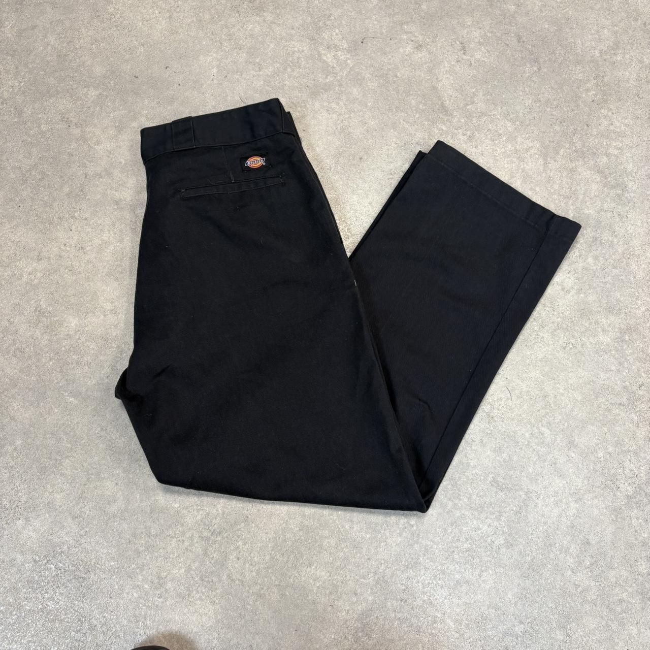 BR1011EC-U - Vintage retro essential Black Dickies Straight Leg Trousers pants casual workwear #skater #utility #workwear #straightleg #dickies
