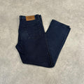 MES2705J - Vintage retro essential Diesel Navy Wash Denim Jeans Trousers pants #denim #straightleg #diesel #y2k #designer